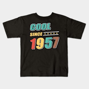 Cool Since Year 1957 Birthday Kids T-Shirt